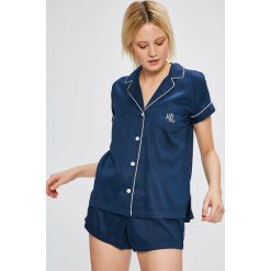 Lauren Ralph Lauren - Piżama. Niebieskie piżamy damskie marki Lauren Ralph Lauren, s, z bawełny. W wyprzedaży za 319,90 zł.