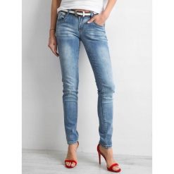 Spodnie damskie jeansowe jeansy efekt sprania 30 l. Jeansy damskie Merg Selection, m, z bawełny. Za 69,00 zł.