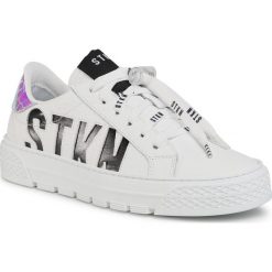 Sneakersy STOKTON - Thunder-D Boreal Mix. Białe półbuty damskie Stokton, ze skóry ekologicznej. Za 1089,00 zł.