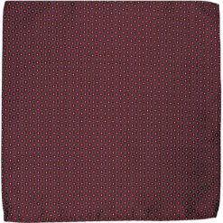 Elegancka, Męska Poszetka - ALTIES - Drobny, Kolorowy Wzór POSZALTTANIA0110. Poszetki męskie Alties, bez wzorów, z materiału, eleganckie. Za 16,90 zł.