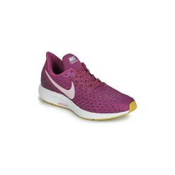 Buty do biegania Nike AIR ZOOM PEGASUS 35. Fioletowe buty sportowe damskie Nike, bez wzorów, do biegania. Za 415,20 zł.