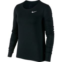 Koszulka termoaktywna damska NIKE PRO ALL OVER LONG SLEEVE TOP / 889536-010. Czarne bluzki damskie marki Nike. Za 139,00 zł.