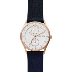 Zegarki męskie: Zegarek SKAGEN - Holst SKW6372 Blue/Rose Gold