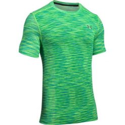 Under Armour Threadborne Seamless Ss Lime Twist Graphite L. Szare koszulki sportowe męskie marki Under Armour, s, na fitness i siłownię. Za 134,00 zł.