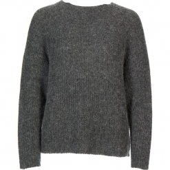 Sweter w kolorze szarym. Szare bez kategorii Gottardi, s, z wełny, z okrągłym kołnierzem. W wyprzedaży za 173,95 zł.