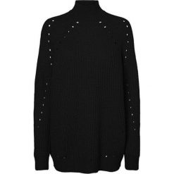 Vero Moda Damski Jay Echo sweter Ls High Neck Long Bluzka Black (rozmiar M). Czarne bluzki damskie Vero Moda, m, bez wzorów, bez kołnierzyka, bez rękawów. W wyprzedaży za 60,00 zł.
