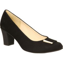 CZÓŁENKA CASU 608. Czarne buty ślubne damskie Casu. Za 179,99 zł.