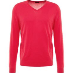 Swetry klasyczne męskie: Drumohr V NECK Sweter pink