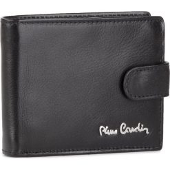 Duży Portfel Męski PIERRE CARDIN - TILAK06 323A Czarny. Czarne portfele męskie marki Pierre Cardin, bez wzorów, ze skóry. Za 119,00 zł.