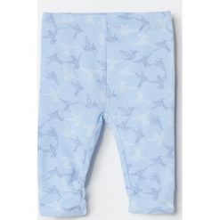 Wzorzyste legginsy - Niebieski. Niebieskie legginsy damskie Reserved, bez wzorów. W wyprzedaży za 14,99 zł.