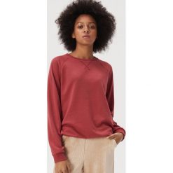 Gładka bluza basic - Fioletowy. Fioletowe bluzy damskie Sinsay, s, bez wzorów, bez rękawów, bez kaptura. Za 29,99 zł.