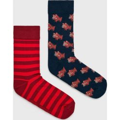 Medicine - Skarpety Xmass (2-pack). Szare skarpetki męskie marki MEDICINE, z bawełny. Za 29,90 zł.