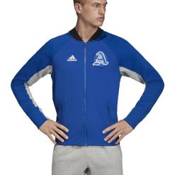 ADIDAS VRCT JACKET > EB7626. Bluzy męskie Adidas, m, bez wzorów, z elastanu, klasyczne, z klasycznym kołnierzykiem, z długim rękawem, długie, bez kaptura. W wyprzedaży za 259,99 zł.