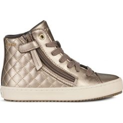 Geox - Buty. Szare buty sportowe damskie Geox, ze skóry, sportowe. W wyprzedaży za 269,90 zł.