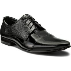 Półbuty SERGIO BARDI - Calosso FW127286717TM 101. Czarne buty wizytowe męskie marki Sergio Bardi, ze skóry. W wyprzedaży za 179,00 zł.