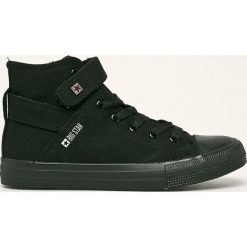 Big Star - Trampki. Czarne trampki i tenisówki damskie BIG STAR, bez wzorów, z gumy, na sznurówki. Za 129,90 zł.