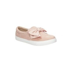 Trampki i tenisówki damskie: Buty Casu Slip on z kokardą 88-112