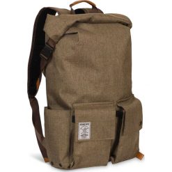 Plecaki damskie: Woox Miejski Plecak Rolowany z Przegrodą na Laptopa | Khaki Kanato Bag - -