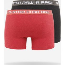 G-Star Raw - Bokserki (2-pack). Czarne bokserki męskie G-Star RAW, bez wzorów, z elastanu. W wyprzedaży za 99,90 zł.