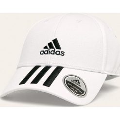Adidas Performance - Czapka. Białe czapki męskie adidas Performance, bez wzorów, z bawełny. Za 69,90 zł.