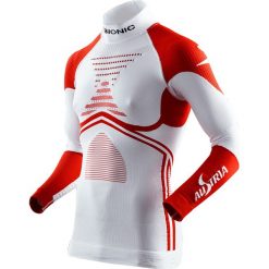 X-Bionic Koszulka męska z golfe PATRIOT Austria. Koszulki męskie termoaktywne X BIONIC, m, bez wzorów, bez kołnierzyka, bez rękawów. Za 464,00 zł.