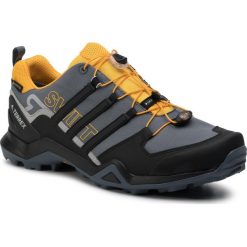 Buty adidas - Terrex Swift R2 Gtx GORE-TEX G26555 Onix/Cblack/Actgol. Szare buty sportowe męskie Adidas, z tworzywa sztucznego, bez zapięcia, outdoorowe, adidas terrex, gore-tex. Za 599,00 zł.