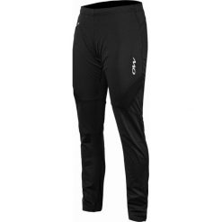 One Way spodnie damskie Ranya Softshell Pants Black XS. Czarne spodnie damskie One Way, xs, w paski, z softshellu, na fitness i siłownię. W wyprzedaży za 249,00 zł.