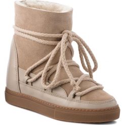 Buty INUIKII - Sneaker Classic 70203-5 Beige. Brązowe kozaki damskie Inuikii, na zimę, ze skóry, bez obcasa, bez zapięcia. Za 1129,00 zł.