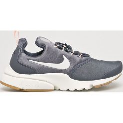 Nike Sportswear - Buty Presto Fly. Szare buty sportowe damskie marki Nike Sportswear, bez wzorów, z materiału, sportowe. Za 399,90 zł.