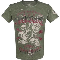 Rock Rebel by EMP Rebel Soul T-Shirt oliwkowy. Zielone koszulki męskie Rock Rebel by EMP, l, z nadrukiem, rockowe, z okrągłym kołnierzem. Za 99,90 zł.