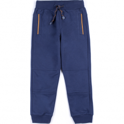 Spodnie. Niebieskie chinosy chłopięce NORDIC EXPEDITION, z bawełny. Za 49,90 zł.
