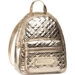 Plecak LOVE MOSCHINO - JC4204PP0AKA0900 Platino. Żółte plecaki damskie Love Moschino, bez wzorów, ze skóry ekologicznej, klasyczne. W wyprzedaży za 519,00 zł.