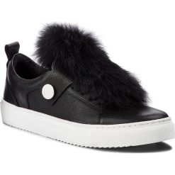 Sneakersy EVA MINGE - Mondragon 4J 18BD1372646EF 101. Czarne półbuty damskie marki Eva Minge, na co dzień, bez wzorów, ze skóry, bez obcasa, na płaskiej podeszwie, bez zapięcia. W wyprzedaży za 249,00 zł.