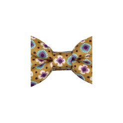Mucha gotowa bowstyle. Żółte muszki męskie marki Bowstyle, bez wzorów, z tkaniny. Za 75,00 zł.