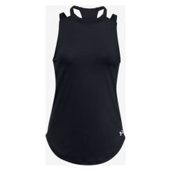 Under Armour Armour Sport 2-Strap Podkoszulek Czarny. Czarne podkoszulki damskie Under Armour, xl, bez wzorów, z elastanu, bez rękawów. Za 171,95 zł.