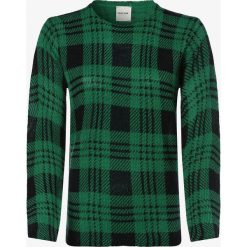 Taifun - Sweter damski z dodatkiem moheru, niebieski. Niebieskie swetry damskie Taifun, s, bez wzorów, ze splotem, klasyczne, bez rękawów, bez kaptura. Za 329,95 zł.