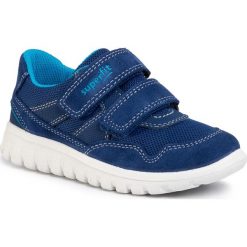 Sneakersy SUPERFIT - 6-09191-81 S Blau/Blau. Niebieskie trampki chłopięce Superfit, bez wzorów, z weluru, na rzepy. Za 229,00 zł.