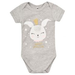 Garnamama Body Dziewczęce Rabbit 68 Szare. Szare body niemowlęce Garnamama, bez wzorów, bez rękawów. W wyprzedaży za 24,00 zł.