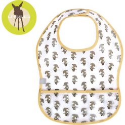 Śliniaki: Lassig – Śliniak wodoodporny 6m+ Little Wildlife Surykatka