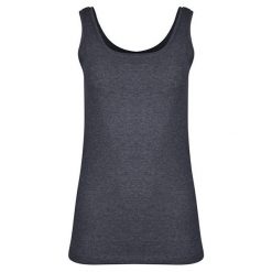 ONLY Singlet kobiet na Live Love Nowy Tank Top Noos Dark Grey Melange (rozmiar XS). Szare koszulki damskie ONLY, xs, bez wzorów, z materiału, bez kołnierzyka. W wyprzedaży za 27,00 zł.