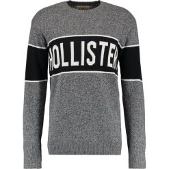 Swetry klasyczne męskie: Hollister Co. HOLIDAY PATTERN CREW Sweter dark grey