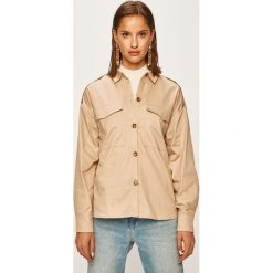 Pepe Jeans - Koszula Coco x Dua Lipa. Bluzki damskie Pepe Jeans, s, bez wzorów, z elastanu, casualowe, bez kołnierzyka, z długim rękawem. W wyprzedaży za 239,90 zł.