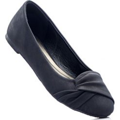 Baleriny bonprix czarny. Czarne baleriny damskie bonprix. Za 69,99 zł.