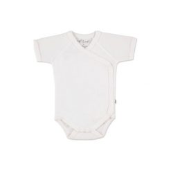 Ebi & Ebi Body dziecięce. Szare body niemowlęce marki Ebi & Ebi, bez wzorów, z bawełny, z krótkim rękawem. Za 35,00 zł.