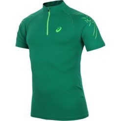 Koszulki sportowe męskie: koszulka kompresyjna do biegania męska ASICS INNER MUSCLE 1/2 ZIP TOP / 114435-5007