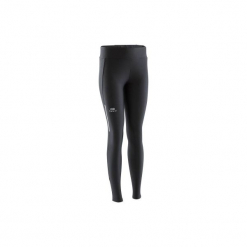 Legginsy do biegania długie RUN DRY damskie. Czarne legginsy KALENJI, l, z elastanu. Za 39,99 zł.