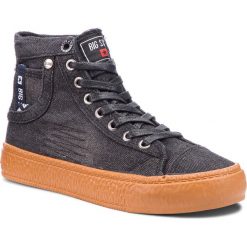 Sneakersy BIG STAR - BB274745 Black. Czarne półbuty damskie BIG STAR, na co dzień, bez wzorów, z tworzywa sztucznego, retro, bez obcasa, na płaskiej podeszwie, bez zapięcia. W wyprzedaży za 79,00 zł.