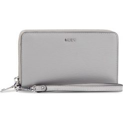 Duży Portfel Damski DKNY - Bryant Wristlet R83L3660 Grey Melange GRG. Szare portfele damskie DKNY, bez wzorów, ze skóry. Za 509,00 zł.