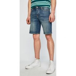 Scotch & Soda - Szorty. Niebieskie spodenki i szorty męskie Scotch & Soda, bez wzorów, z elastanu, casualowe. W wyprzedaży za 239,90 zł.