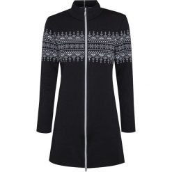 Bluza NEWLAND BETULLE. Czarne bluzy damskie Newland, bez wzorów, z tkaniny, z długim rękawem, długie, bez kaptura. W wyprzedaży za 344,00 zł.